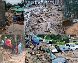 Rain Wreaks Havoc in Mandi: Debris Blocks Jail Road, Three Dead, One Missing