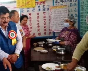 Solan: Block level cooking competition organized in the school in Punjvila