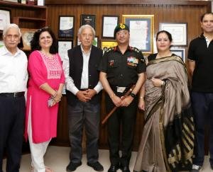 Solan: Brigadier Madan conveyed the message of Operation Sindoor to the Shoolini campus