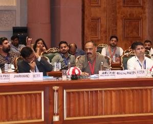 Anirudh_Singh_arrived_at_the_one_day_round_table_conference_and_dialogue_program