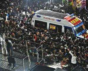 Stampede breaks out at actor Joseph Vijay's rally, 39 killed so far, many injured, Home Ministry asks for report