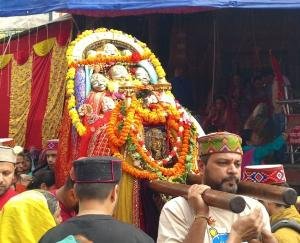 Goddess-Hidimba-leaves-for-Kullu-will-participate-in-Raghunathji's-Rath-Yatra-tomorrow