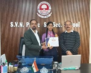 Kunihar_SVN_School_student_Mannat_Kanwar_selected_for_state_level_Taekwondo_competition