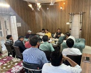 Indora_MLA_Malendra_Rajan_held_a_review_meeting_on_the_development_works_of_the_Public_Works_Department.