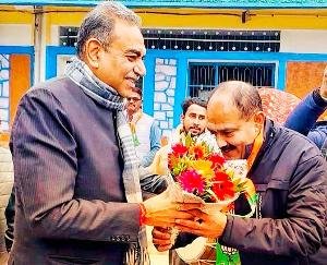 Kutlahar: Sanjay Tandon launches scathing attack on Congress, says double engine government is necessary for Himachal's development