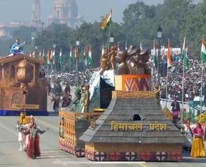 A_glimpse_of_Himachal's_culture_was_seen_on_the_path_of_duty_in_Delhi_after_six_years.