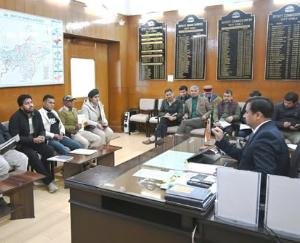 Shimla: NHAI should provide immediate relief to those affected in the four-lane construction work: Deputy Commissioner