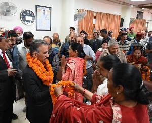 Solan: A delegation from Kandaghat area met CM Sukhu