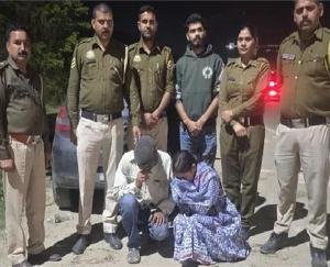 Major action against drugs in Mandi; husband and wife carrying drugs from Chandigarh arrested