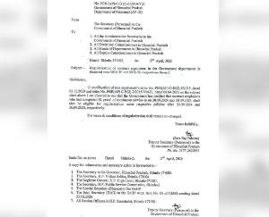 Himachal: Big decision of the government, contract employees from September 2024-2025 will also be regularized