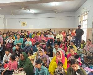  MLA Malendra Rajan celebrated his birthday with special children