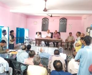 Important meeting regarding drug prevention in Indora subdivision, administration sought public cooperation