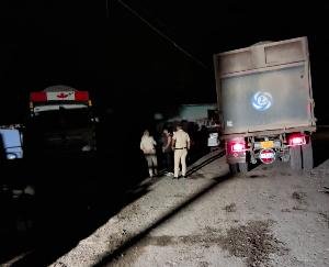Nurpur: Strict action against illegal mining, Nurpur police seize 19 heavy multi-axle trucks