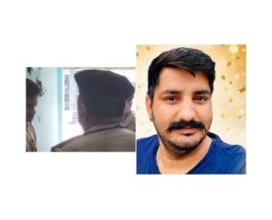 Volcano: High-voltage drama in Noida over the arrest of social activist Mukesh Kumar.