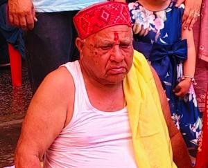 Sudden demise of Vidya Sagar Sharma, President of the Shri Lakshmi Narayan Yajna Committee; wave of grief in the area.