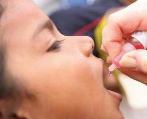 Anti-polio drops administered to 6,085 children in Dehra block.