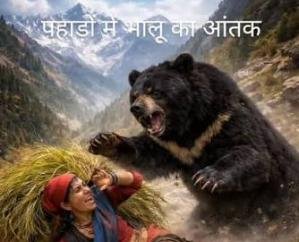 Himachal gripped by fear of bears! Wild bears reaching homes and fields.
