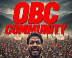 OBC Morcha rallies in Dharamshala! Massive protest outside the DC office demanding a separate headcount in the census.
