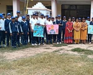 NSS Foundation Day celebrated with great enthusiasm at GSSS Gummar.