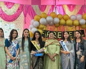 Ritika, Deepali, and Khushi shine; heartfelt farewell bid to GNM third-year students at Sai Sanjeevani.