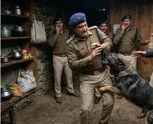Dog unleashed on police investigating drug trafficking; Head Constable bitten.