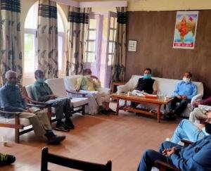 प्रदेश भाजपा उपाध्यक्ष के समक्ष रखी अपनी समस्याएं