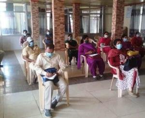 कोरोना महामारी से बचाव के लिए संकल्पित होकर करें नियम पालन : डाॅ. सैजल