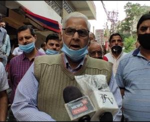 बिंदल के सहयोग में सड़को पर उतरी पंजाबी महा सभा 