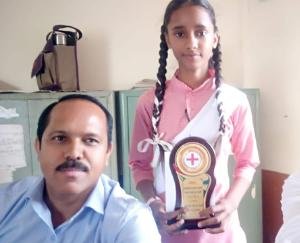 दसवीं की परीक्षा में प्रदेश भर में तीसरे स्थान वाली अनिशा, आई ए एस बनने रखती है ख्वाब