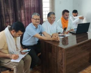 बिलासपुर में भाजपा सदर मण्डल की वर्चुअल रैली आयोजित 