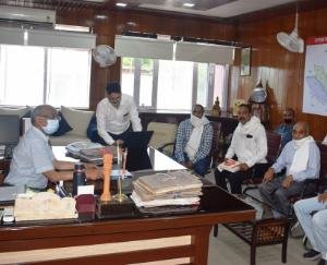 उपायुक्त राजेश्वर गोयल ने किया एस.सी.सी. डिमांड एलोकेशन ऐप का किया शुभारंभ