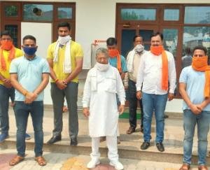 भाजयुमो बिलासपुर के नवनियुक्त पदाधिकारियों ने विधायक से की मुलाक़ात