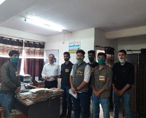 ABVP ने उठाई मानव भारती के छात्रों को शीघ्र स्थानांतरित किए जाने कि मांग 