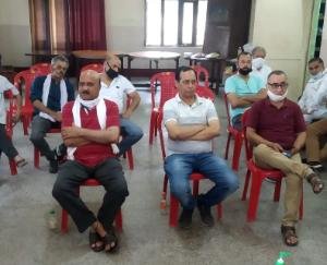 संयुक्त व्यापार मंडल ने किए कार्यकर्ता सम्मानित