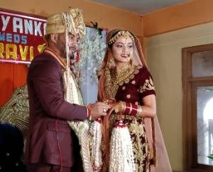 राष्ट्रीय कबड्डी स्टार रवि शर्मा कुनिहार की प्रियंका शर्मा संग बंधे परिणय सूत्र में