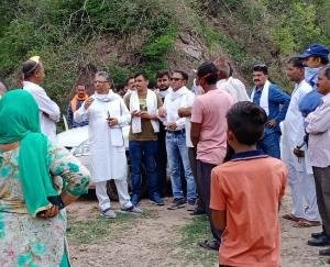 विधायक सुभाष ठाकुर ने किया विभिन्न विकास कार्यों का निरीक्षण