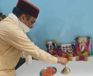 भाजयुमो कसौली ने कुछ इस तरह मनाया डॉ राजीव सैजल का जन्मदिन