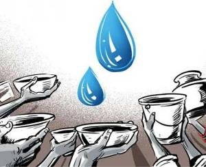 पानी की समस्या से जूझ रहे बागा गांव के लोग 