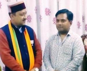 कुनिहार व्यापार मण्डल ने प्रदेश भाजपा अध्यक्ष बनने पर सुरेश कश्यप को दी बधाई