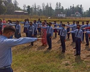 किंग जॉर्ज रॉयल पब्लिक स्कूल नेर चौक ने मनाया आपदा न्यूनीकरण दिवस