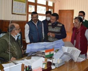 Meeting-held-regarding-construction-of-EVM-ware-house-in-Kathed