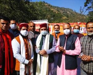 Ratan Singh Pal honored at BJP Arki Mandal meeting