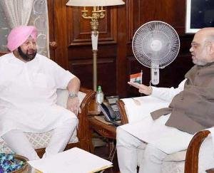 Amarinder-said-after-meeting-Shah-national-security-may-be-affected-by-the-movement