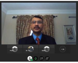 Virtual Webinar on Research publication organized by GNA University