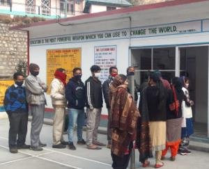 Kunihar: 40.52 percent voting in second phase till 12 pm