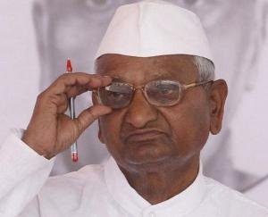  Anna will go on a fast against the government