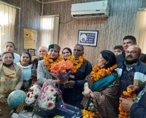 परवाणू नगर परिषद में शपथ ग्रहण समाहर्रो आयोजित