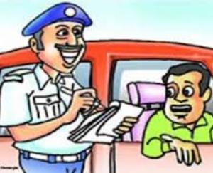 जिला पुलिस सोलन द्वारा मोटर वाहन अधिनियम के अनुसार कुल 310 चालान किये गए