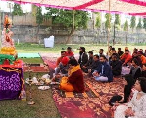 Basant Panchami festival celebrated at IEC University