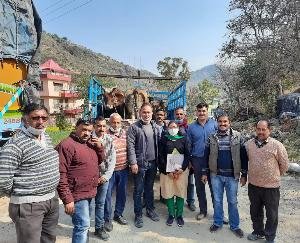 hri Hare Krishna Gau Sadan Malkhumajra Nalagarh left for the destitute animals